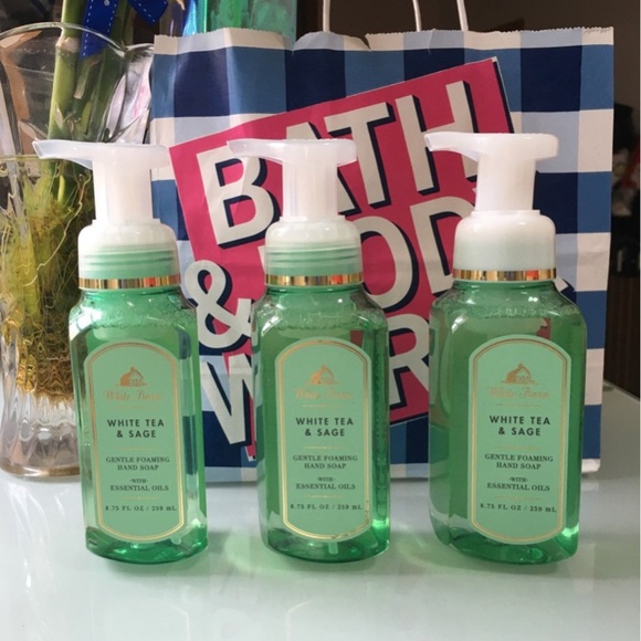 Bath & Body Works Bath & Body Bath Body Works White Tea Sage Gentle